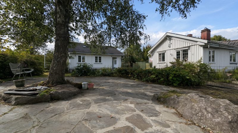 Natursten i trädgården